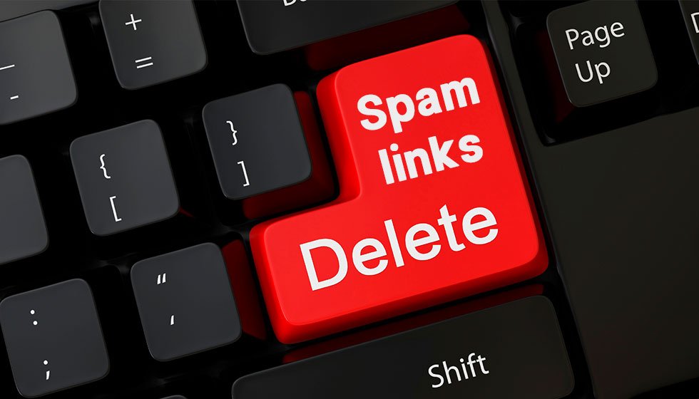 حذف لینک های اسپم سایت یک چک لیست مهم سئو