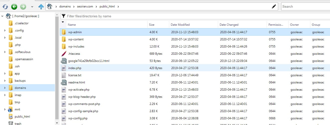 آپلود فایل های وردپرس و تغییرات فایل CONFIG 