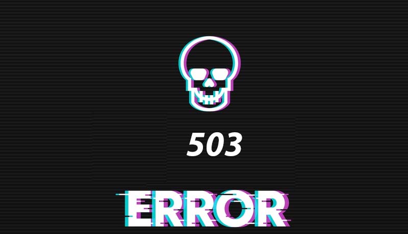 خطایابی هنگام مشاهده ارور 503 