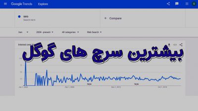 بیشترین سرچ گوگل ایران
