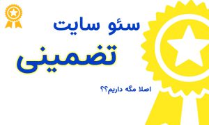 سئو تضمینی سایت