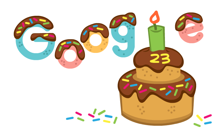 تولد 23 سالگی گوگل