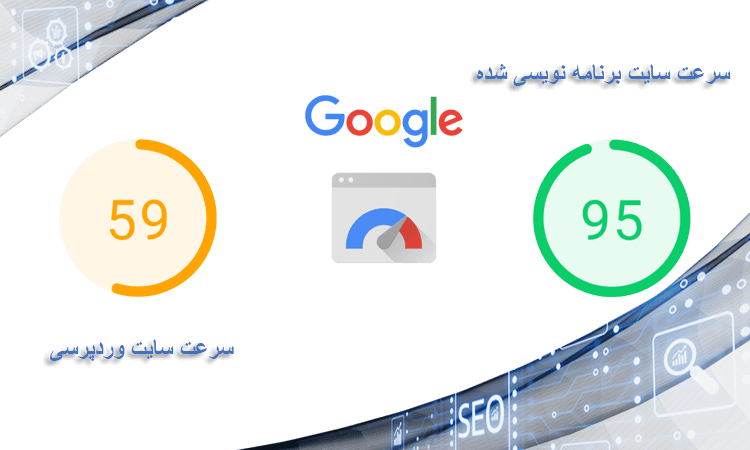 مقایسه سرعت سایت