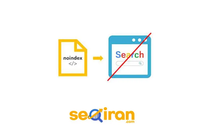 درج تگ noindex