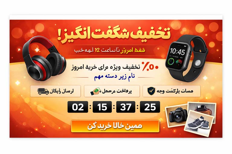 طرح ایمیل تبلیغاتی