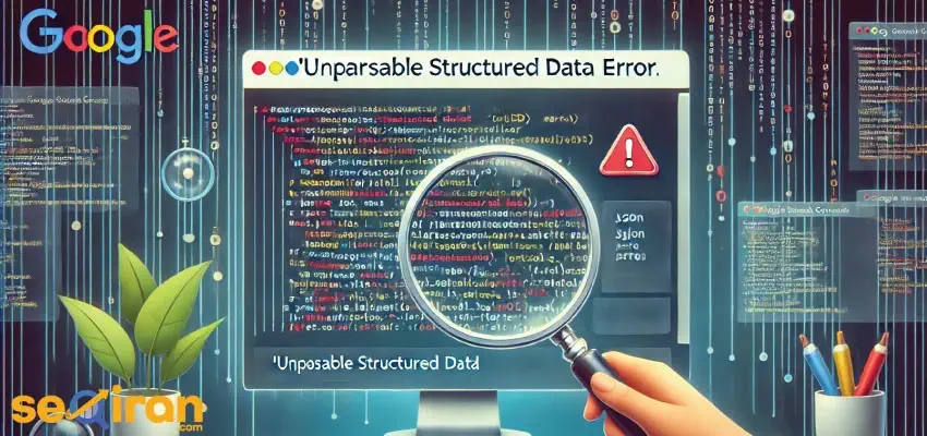 علل رایج ایجاد ارور Unparsable Structured Data