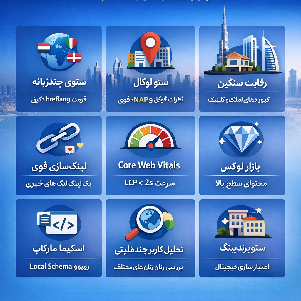 سئو لوکال در دبی؛ فراتر از Google Business Profile